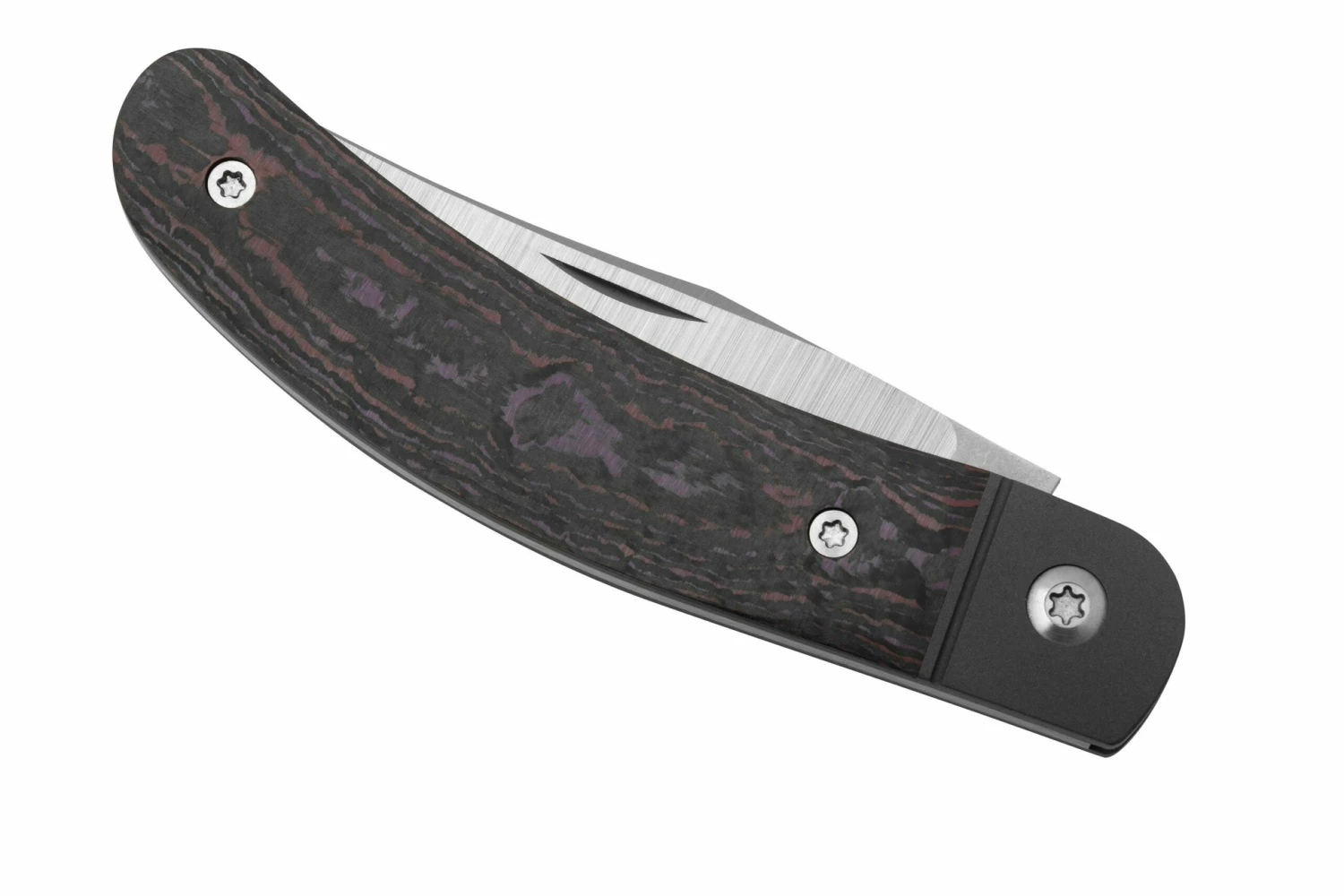 Jack Wolf Javelina Jack, JAVEL-01-FCPH, Fat Carbon Purple Haze, Couteau De Poche Slipjoint 8 Jack Wolf Javelina Jack, JAVEL-01-FCPH, Fat Carbon Purple Haze, Couteau De Poche Slipjoint – Image 6