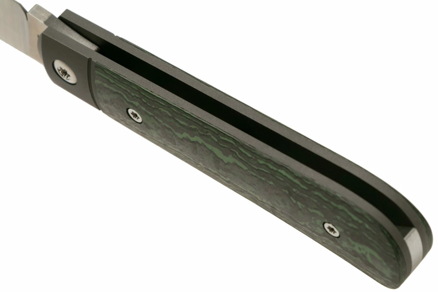 Jack Wolf Laid Back Jack, Fat Carbon Jungle Wear LAIDB-01-FCG Couteau De Poche Slipjoint 6 Jack Wolf Laid Back Jack, Fat Carbon Jungle Wear LAIDB-01-FCG Couteau De Poche Slipjoint – Image 4