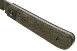 Jack Wolf Laid Back Jack, Green Canvas Micarta LAIDB-01-GRN Couteau De Poche Slipjoint -KNIVESANDTOOLS Magasin JW LAIDB 01 GRN 05 jackwolf