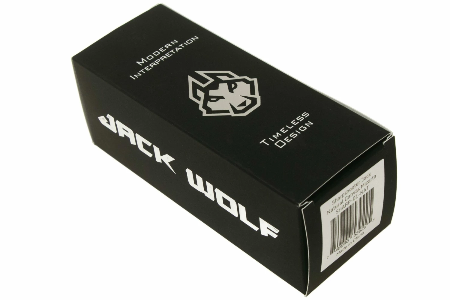 Jack Wolf Sharpshooter Jack, Natural Canvas Micarta SHSH-MNA Couteau De Poche Slipjoint 10 Jack Wolf Sharpshooter Jack, Natural Canvas Micarta SHSH-MNA Couteau De Poche Slipjoint – Image 8