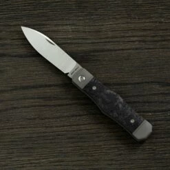 Jack Wolf Vampire Jack VAMPI-01-DMP Fat Carbon Dark Matter Purple Couteau De Poche Slipjoint