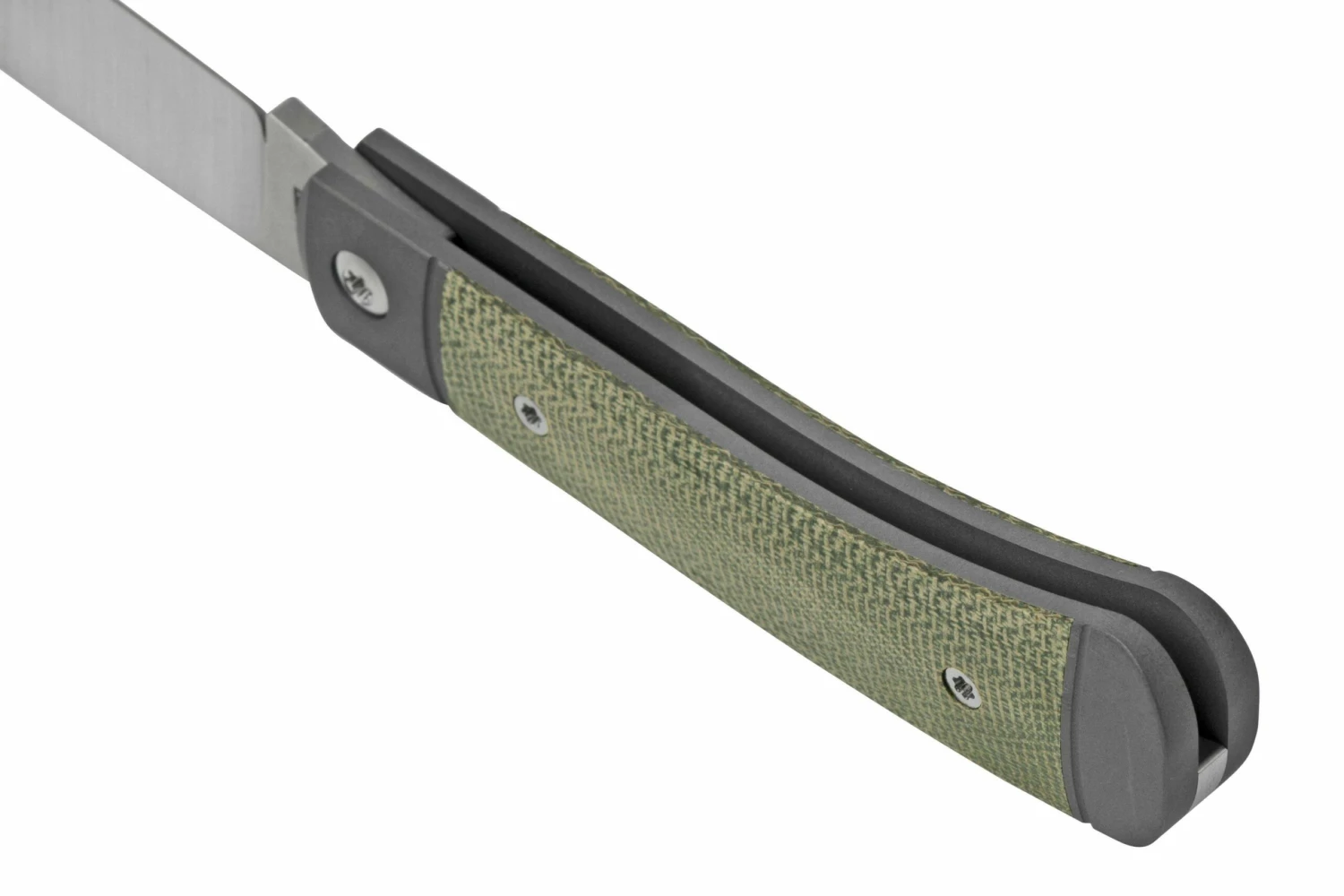 Jack Wolf Venom Jack VEN-01-GRN Canvas Micarta Green, Couteau De Poche Slipjoint 6 Jack Wolf Venom Jack VEN-01-GRN Canvas Micarta Green, Couteau De Poche Slipjoint – Image 4