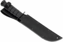 KA-BAR USMC 1211 Plain Edge, Kraton, Etui En Cuir -KNIVESANDTOOLS Magasin KA1211 06 ka bar ka1211 06