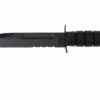 KA-BAR USMC 1214 Lame Partiellement Dentelée, Kraton, étui Kydex -KNIVESANDTOOLS Magasin KA1214 01 ka bar ka1214 01