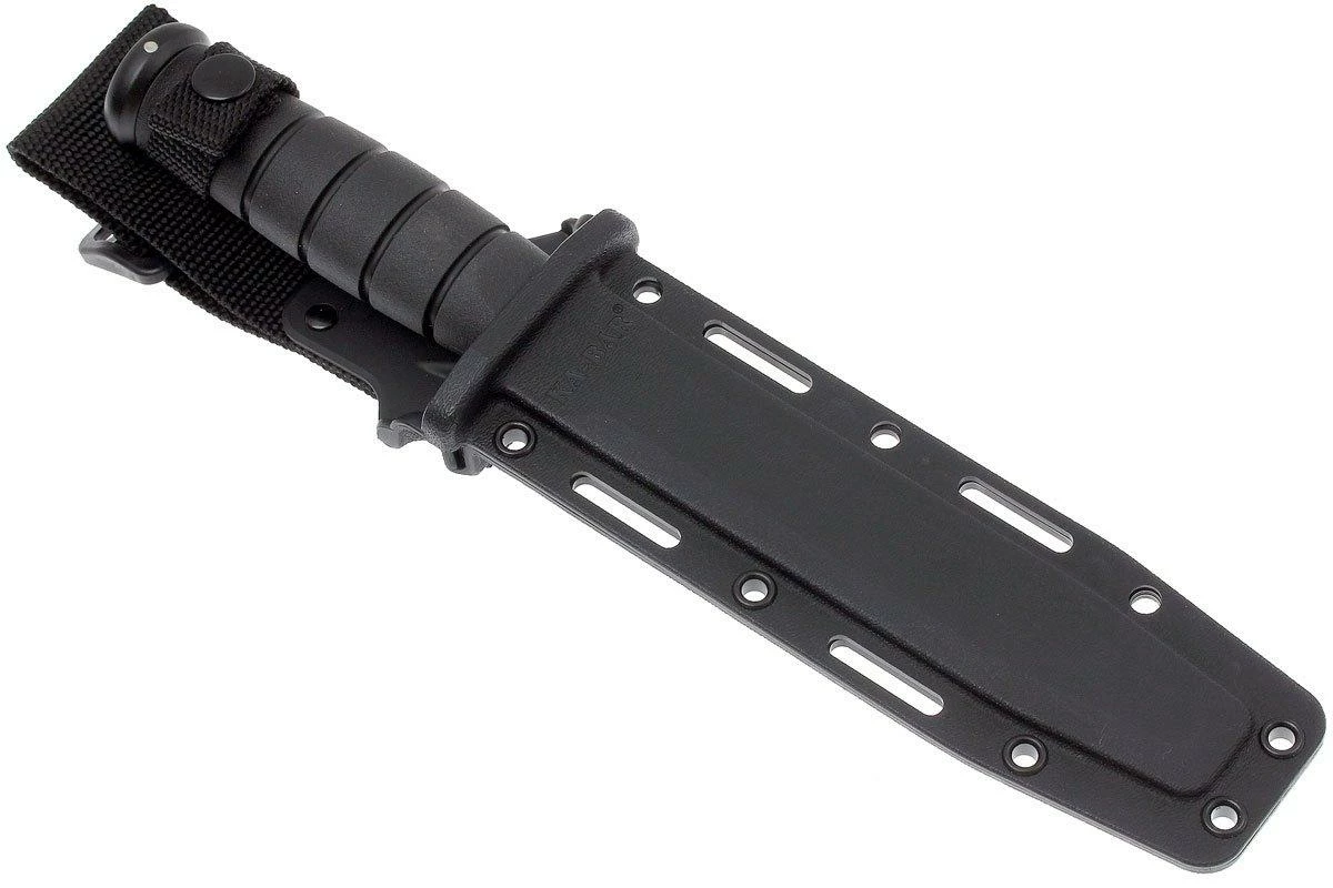 KA-BAR USMC 1214 Lame Partiellement Dentelée, Kraton, étui Kydex 8 KA-BAR USMC 1214 Lame Partiellement Dentelée, Kraton, étui Kydex – Image 6