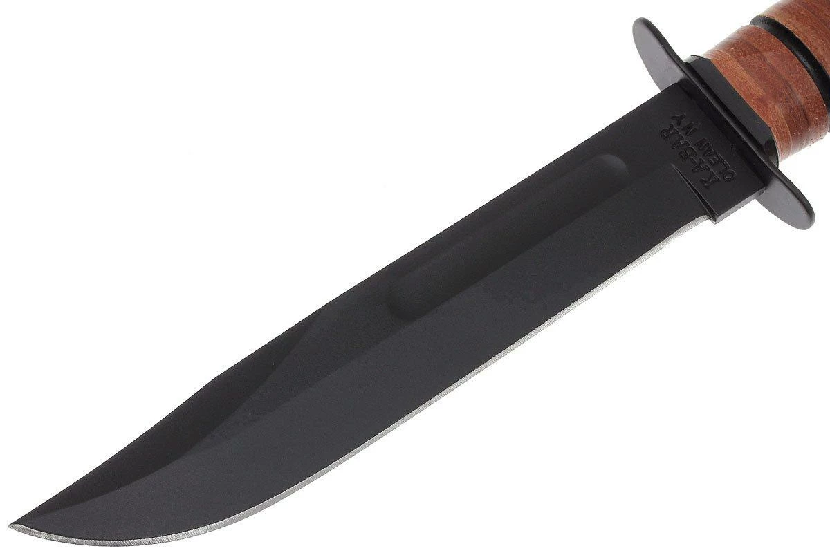 KA-BAR USMC 1217 Plain Edge, Cuir, étui Cuir 4 KA-BAR USMC 1217 Plain Edge, Cuir, étui Cuir – Image 2