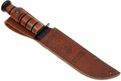 KA-BAR USMC 1217 Plain Edge, Cuir, étui Cuir 14 KA-BAR USMC 1217 Plain Edge, Cuir, étui Cuir -KNIVESANDTOOLS Magasin KA1217 06 ka bar ka1217 06