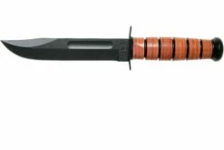 KA-BAR U.S. Navy Knife 1225 Couteau à Lame Fixe, étui En Cuir