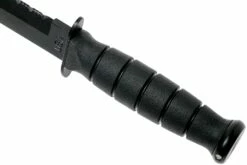 KA-BAR Short Tanto 1255 Partiellement Dentelé, étui En Cuir -KNIVESANDTOOLS Magasin KA1255 04 ka bar
