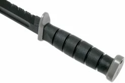 KA-BAR D2 Extreme Fighting Knife 1283, Serrated Blade, Kraton Handle, étui En Cuir -KNIVESANDTOOLS Magasin KA1283 04 ka bar