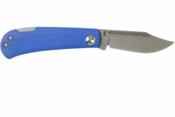 Kansept Wedge T2026B7 Blue G10 Couteau De Poche, Nick Swan Design -KNIVESANDTOOLS Magasin KST2026B7 02 kansept