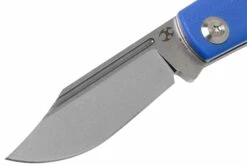Kansept Wedge T2026B7 Blue G10 Couteau De Poche, Nick Swan Design -KNIVESANDTOOLS Magasin KST2026B7 03 kansept