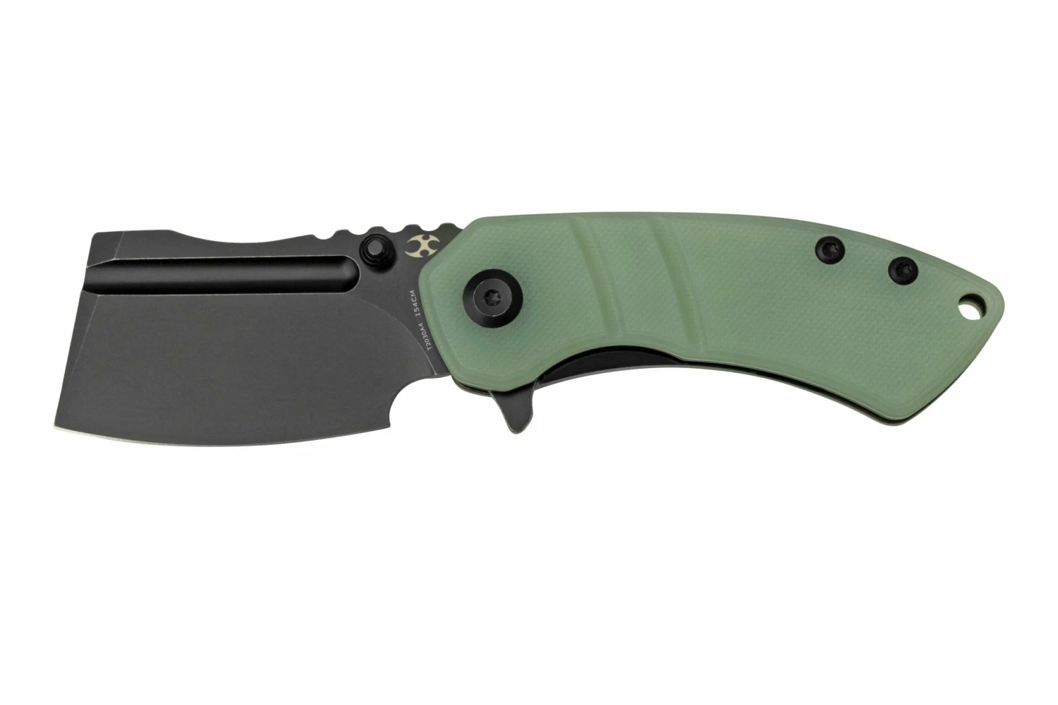 Kansept Korvid M T2030A4 Black, Jade G10, Couteau De Poche, Justin Koch Design 3 Kansept Korvid M T2030A4 Black, Jade G10, Couteau De Poche, Justin Koch Design
