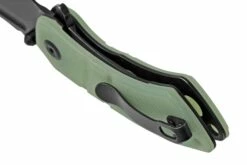 Kansept Korvid M T2030A4 Black, Jade G10, Couteau De Poche, Justin Koch Design 11 Kansept Korvid M T2030A4 Black, Jade G10, Couteau De Poche, Justin Koch Design -KNIVESANDTOOLS Magasin KST2030A4 04 kansept