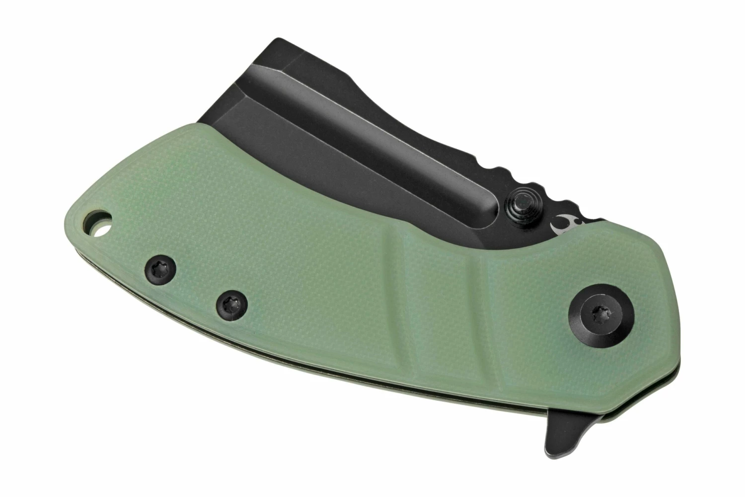 Kansept Korvid M T2030A4 Black, Jade G10, Couteau De Poche, Justin Koch Design 8 Kansept Korvid M T2030A4 Black, Jade G10, Couteau De Poche, Justin Koch Design – Image 6