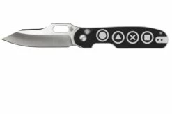 Kizer Cormorant Game Ki4562A3, S35VN, Black & White G10 Couteau De Poche, Yue Dong Design