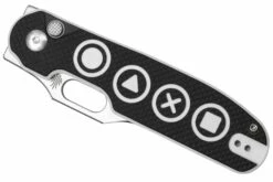 Kizer Cormorant Game Ki4562A3, S35VN, Black & White G10 Couteau De Poche, Yue Dong Design -KNIVESANDTOOLS Magasin KZKI4562A3 04 kizer