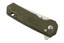 Kizer Lieb M V3541C1, Green Micarta, 154CM, Couteau De Poche, Azo Design -KNIVESANDTOOLS Magasin KZV3541C1 06 kizer