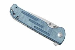 Kizer Vanguard Justice Denim, V4543N3 Couteau De Poche, Azo Design -KNIVESANDTOOLS Magasin KZV4543N3 06 kizer
