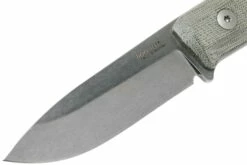 LionSteel B40 Green Canvas Micarta B40-CVG Couteau Bushcraft -KNIVESANDTOOLS Magasin LI B40 CVG 03 lionsteel