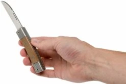LionSteel BestMan BM13 CVN Natural Canvas Micarta Couteau De Poche Slipjoint 13 LionSteel BestMan BM13 CVN Natural Canvas Micarta Couteau De Poche Slipjoint -KNIVESANDTOOLS Magasin LI BM13 CVN 06 lionsteel