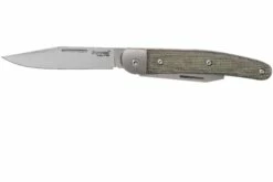 LionSteel Jack 2 Green Canvas Micarta JK2 CVG Couteau De Poche -KNIVESANDTOOLS Magasin LI JK2 CVG 03 lionsteel
