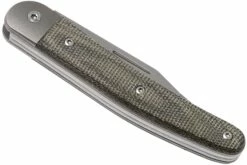 LionSteel Jack 2 Green Canvas Micarta JK2 CVG Couteau De Poche -KNIVESANDTOOLS Magasin LI JK2 CVG 04 lionsteel