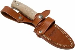 LionSteel M2M CVN Natural Canvas Micarta Couteau Fixe -KNIVESANDTOOLS Magasin LI M2M CVN 06 lionsteel