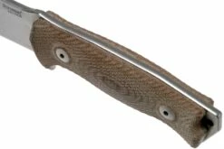 LionSteel M5 CPM 3V, Natural Canvas Micarta, Knivesandtools Exclusive Couteau De Survie -KNIVESANDTOOLS Magasin LI M5 3V CVN 05 lionsteel kato exclusive