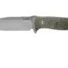 Lionsteel M5 CVG Green Canvas Micarta Couteau De Survie -KNIVESANDTOOLS Magasin LI M5 CVG 01 lionsteel