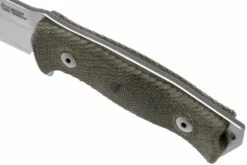 Lionsteel M5 CVG Green Canvas Micarta Couteau De Survie -KNIVESANDTOOLS Magasin LI M5 CVG 05 lionsteel