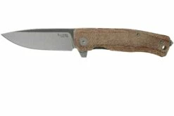 LionSteel Myto MT01-CVN Natural Canvas Micarta Couteau De Poche, Molletta Design