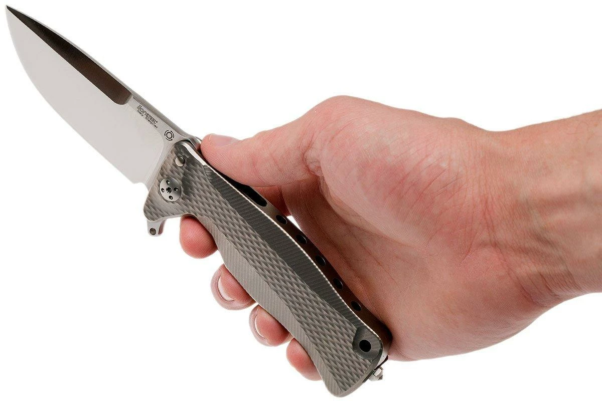 LionSteel SR11 Titanium Grey, Satin Blade, SR11 G Couteau De Poche 10 LionSteel SR11 Titanium Grey, Satin Blade, SR11 G Couteau De Poche – Image 8