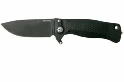 LionSteel SR22A-BB Black Aluminium, Black Blade
