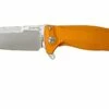 LionSteel SR22A-OS Orange Aluminium, Satin Blade -KNIVESANDTOOLS Magasin LI SR22A OS 01 lionsteel li sr22a os 01