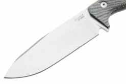 Lionsteel T6 Satin, Black Canvas Micarta T6-CVB Couteau Fixe -KNIVESANDTOOLS Magasin LI T6 CVB 03 lionsteel