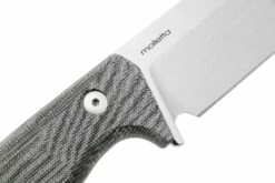 Lionsteel T6 Satin, Black Canvas Micarta T6-CVB Couteau Fixe -KNIVESANDTOOLS Magasin LI T6 CVB 05 lionsteel