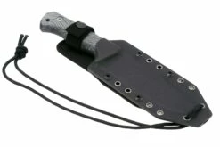 Lionsteel T6 Satin, Black Canvas Micarta T6-CVB Couteau Fixe -KNIVESANDTOOLS Magasin LI T6 CVB 06 lionsteel