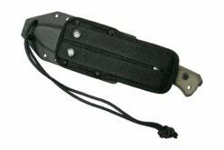 Lionsteel T6 Old Black, Green Canvas Micarta T6B-CVG Couteau Fixe -KNIVESANDTOOLS Magasin LI T6B CVG 07 lionsteel