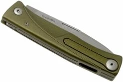 LionSteel Thrill Green Aluminum Couteau De Poche Intégral, Slipjoint 14 LionSteel Thrill Green Aluminum Couteau De Poche Intégral, Slipjoint -KNIVESANDTOOLS Magasin LI TL A GS 04 lionsteel