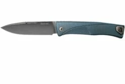 LionSteel Thrill Blue Titanium Couteau De Poche Intégral, Slipjoint
