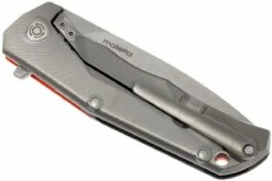 LionSteel TRE G10 GOR Couteau De Poche, Orange -KNIVESANDTOOLS Magasin LI TRE GOR 04 lionsteel tre li tre gor 04