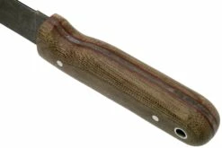 LT Wright Bushcrafter HC, 1075, Matte Green Micarta, Red Liners, Leather Sheath, Couteau De Bushcraft 12 LT Wright Bushcrafter HC, 1075, Matte Green Micarta, Red Liners, Leather Sheath, Couteau De Bushcraft -KNIVESANDTOOLS Magasin LT BHC GM RL LS 04 lt wright