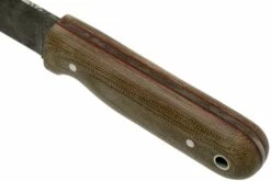 LT Wright Bushcrafter HC, 1075, Matte Green Micarta, Red Liners, Leather Sheath, Couteau De Bushcraft 13 LT Wright Bushcrafter HC, 1075, Matte Green Micarta, Red Liners, Leather Sheath, Couteau De Bushcraft -KNIVESANDTOOLS Magasin LT BHC GM RL LS 05 lt wright