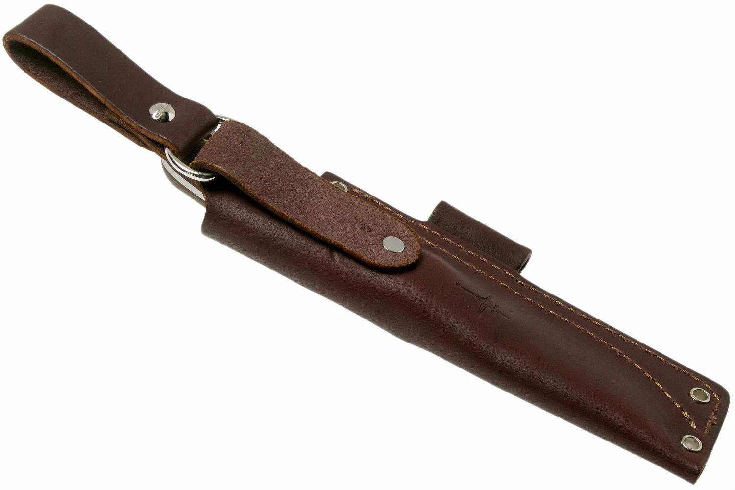 LT Wright GNS Scandi Grind, O1, Matte Green Micarta, Red Liners, Leather Sheath, Couteau De Bushcraft 9 LT Wright GNS Scandi Grind, O1, Matte Green Micarta, Red Liners, Leather Sheath, Couteau De Bushcraft – Image 7