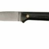 LT Wright Next Gen, A2, Matte Black Micarta, Leather Sheath, Couteau De Bushcraft -KNIVESANDTOOLS Magasin LT NG BM LS 01 lt wright