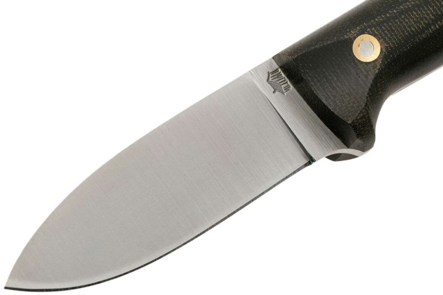 LT Wright Next Gen, A2, Matte Black Micarta, Leather Sheath, Couteau De Bushcraft 5 LT Wright Next Gen, A2, Matte Black Micarta, Leather Sheath, Couteau De Bushcraft – Image 3
