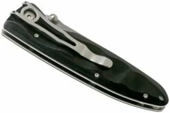 Mcusta MC-17D Classic Wave, Black Pakkawood, Couteau De Gentleman 13 Mcusta MC-17D Classic Wave, Black Pakkawood, Couteau De Gentleman -KNIVESANDTOOLS Magasin MC 0017D 04 mcusta