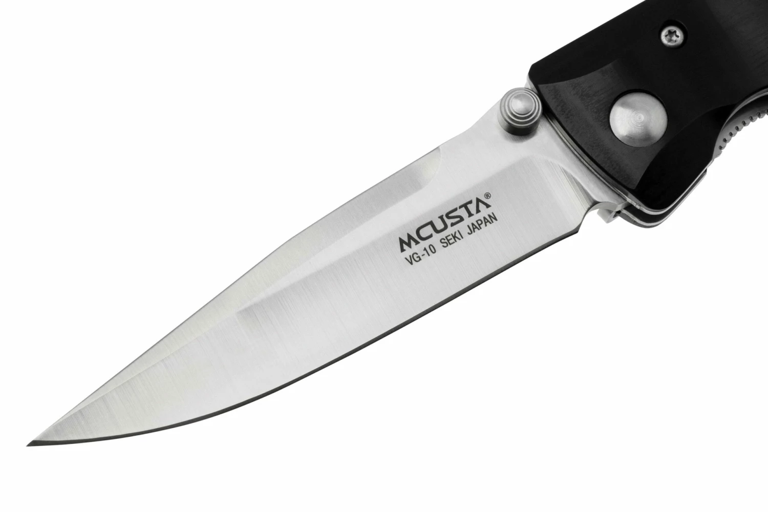 Mcusta MC-17V Classic Wave, Black Pakkawood Couteau De Poche 5 Mcusta MC-17V Classic Wave, Black Pakkawood Couteau De Poche – Image 3