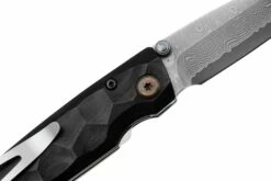 Mcusta MC-0079DP Shinra Emotion Tsuchi, Black Pakkawood, Couteau De Gentleman -KNIVESANDTOOLS Magasin MC 0079DP 05 mcusta